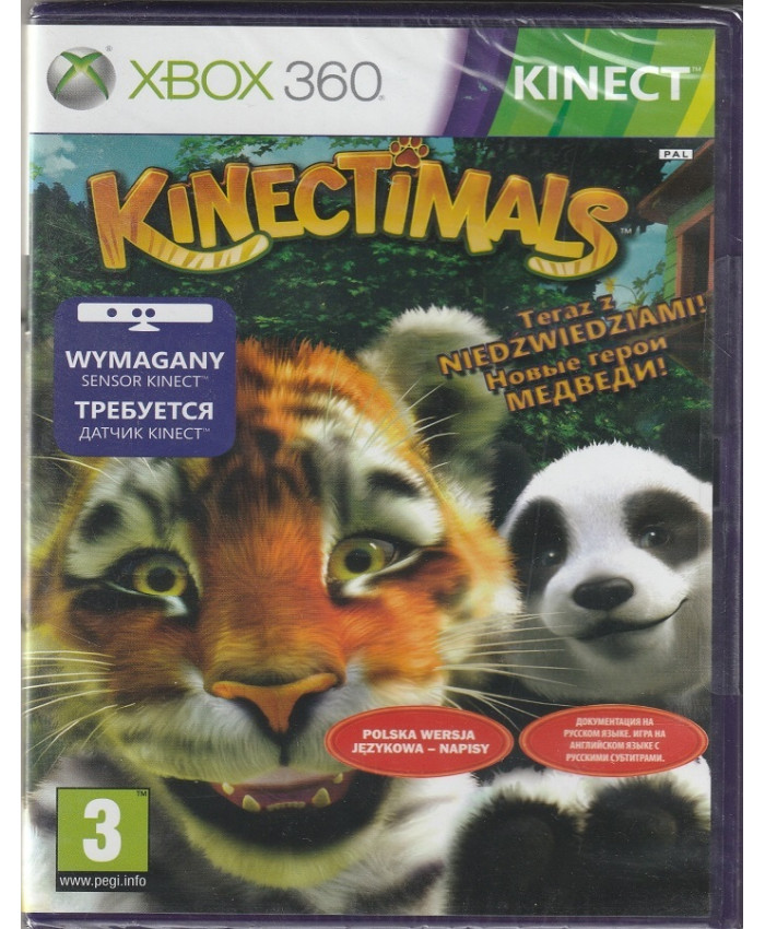 игра Kinectimals (Xbox360, русские субтитры)