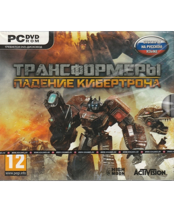 игра Трансформеры: Падение Кибертрона (РС, русские субтитры)