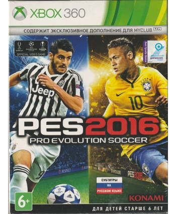 Pro Evolution Soccer 2016 (PES 16) Русская версия (Xbox 360)