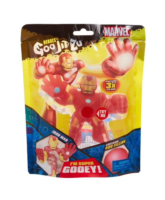 GooJitZu Фигурка Железный человек тянущаяся 38180