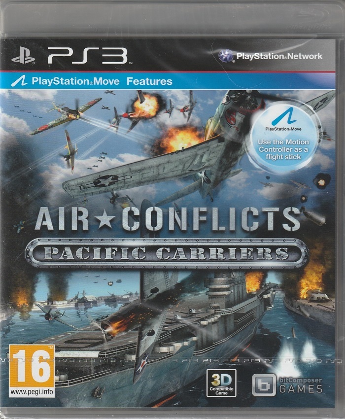 игра Air Conflicts Pacific Carriers Русская версия (PS3)