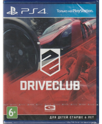 игра DriveClub (PlayStation4, русская версия)