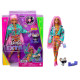 Кукла Барби Экстра с розовыми косичками Barbie Extra GXF09