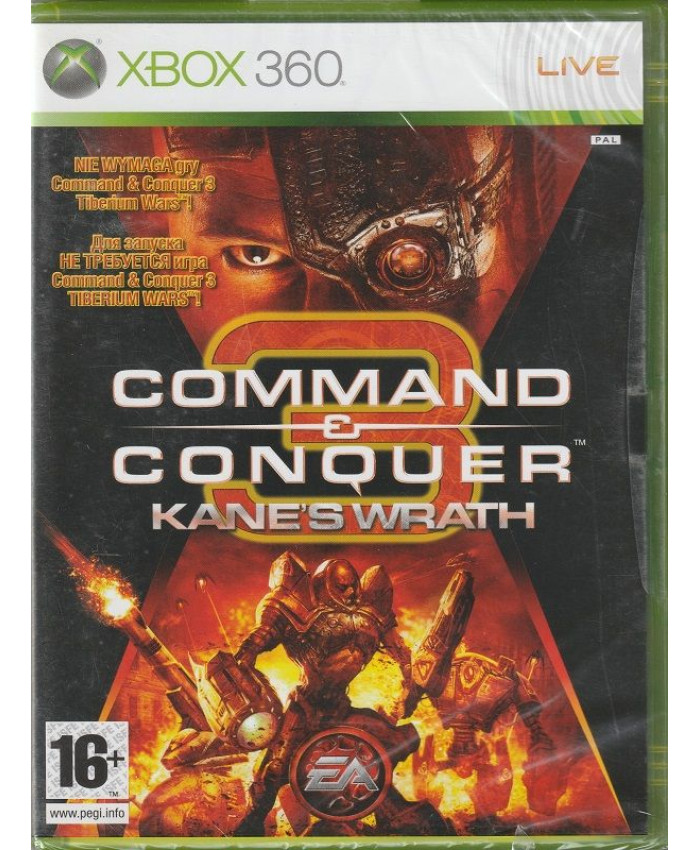 Command and Conquer Kane's Wrath (Xbox 360/Xbox One)