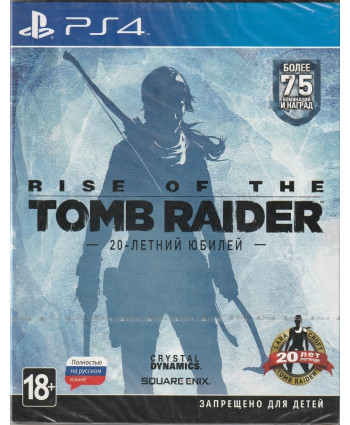 игра Rise of the Tomb Raider (PlayStation4, русская версия)