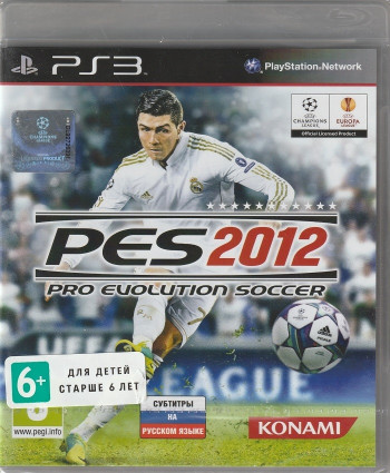 игра Pro Evolution Soccer 2012 (PlayStation 3, Русские субтитры)