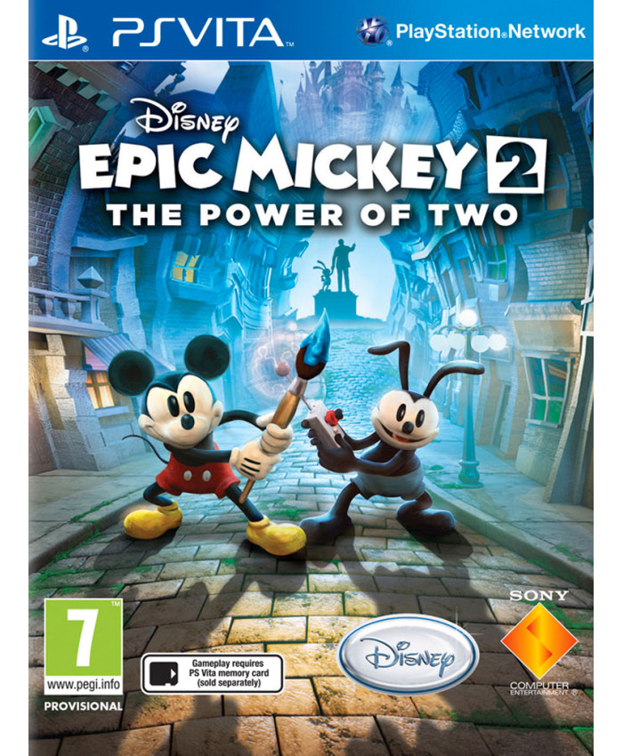 Игра Disney Epic Mickey 2: The Power of Two (PS Vita Язык: Русский)