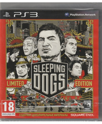 игра Sleeping Dogs Limited Edition Русская Версия (PS3)