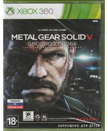 игра Metal Gear Solid V Ground Zeroes Русская Версия (Xbox 360)
