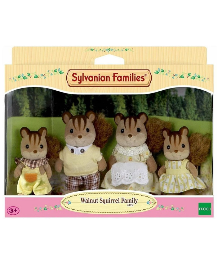 Фигурки Sylvanian Families Семья белок 4172