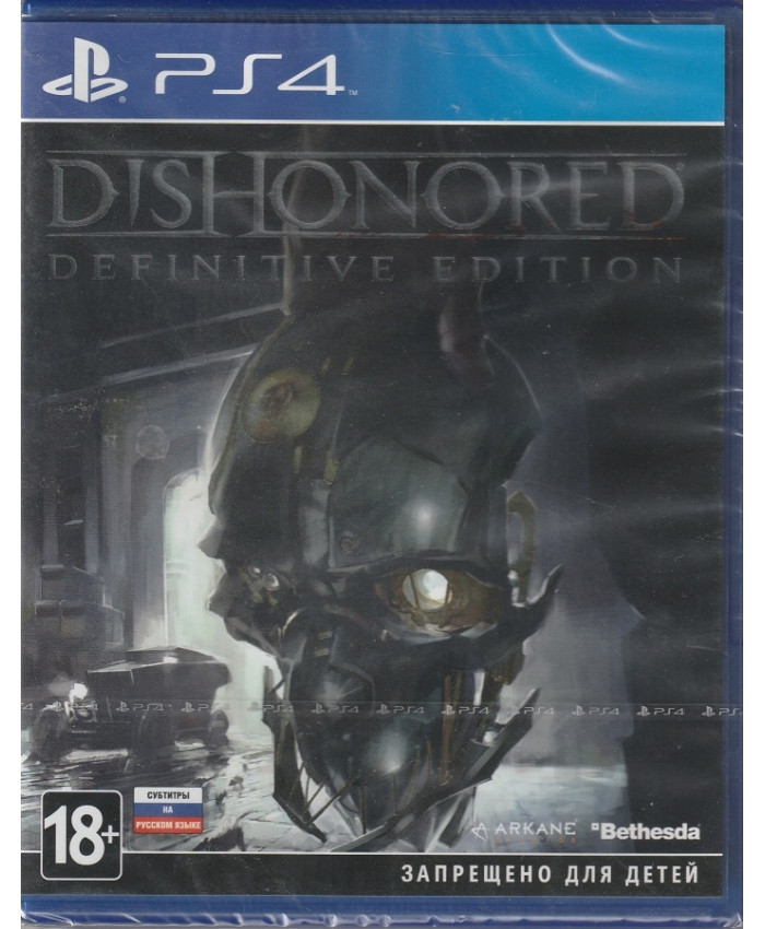 игра Dishonored Definitive Edition (PlayStation4, русские субтитры)