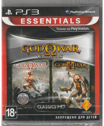 игра God of War Collection  Русская Версия (PS3)
