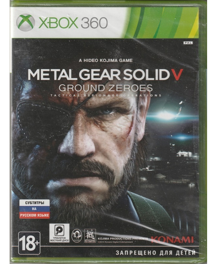Metal Gear Solid V Ground Zeroes Русская Версия (Xbox 360)