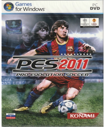 игра Pro Evolution Soccer 2011  Русская Версия Box (PC)