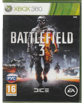 игра Battlefield 3 (Xbox 360, русская версия)
