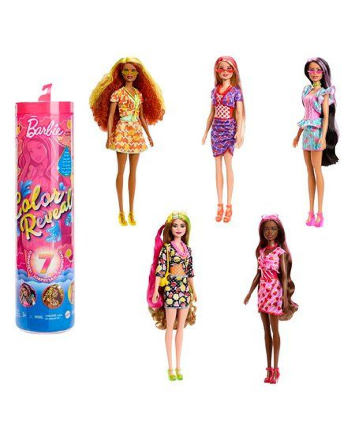 Кукла Barbie Фруктовая в непрозрачной упаковке (Сюрприз) HJX49