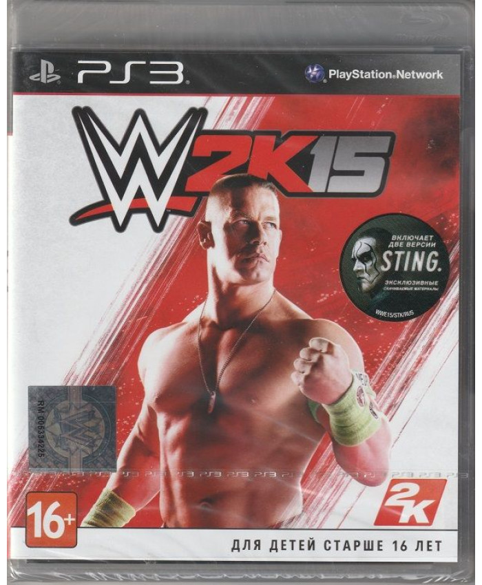 игра WWE 2K15 (PS3)