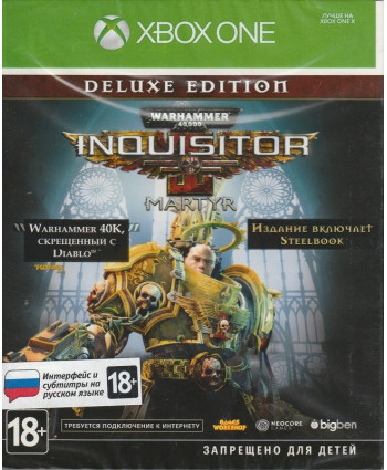 игра Warhammer 40.000: Inquisitor Martyr Deluxe Edition Русская Версия (Xbox One)