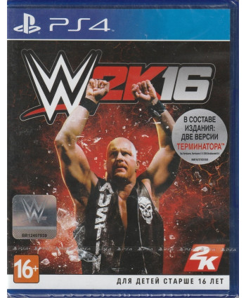 игра WWE2K16 (PlayStation4, Английский язык)