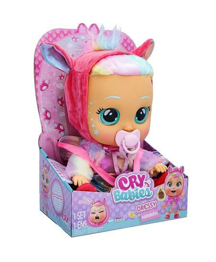 Пупс Cry Babies Dressy Ханна 88436