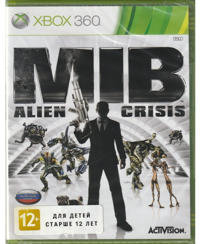 игра Men in Black: Alien Crisis (Xbox 360, Английский язык)