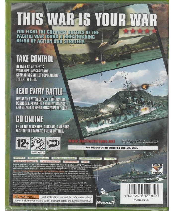 игра Battlestations: Midway (Xbox 360/Xbox One)