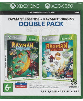 Rayman Legends + Rayman Origins Русский язык (Xbox 360/Xbox One)