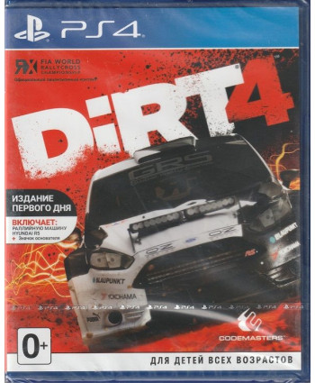 игра DiRT 4 (PS4)