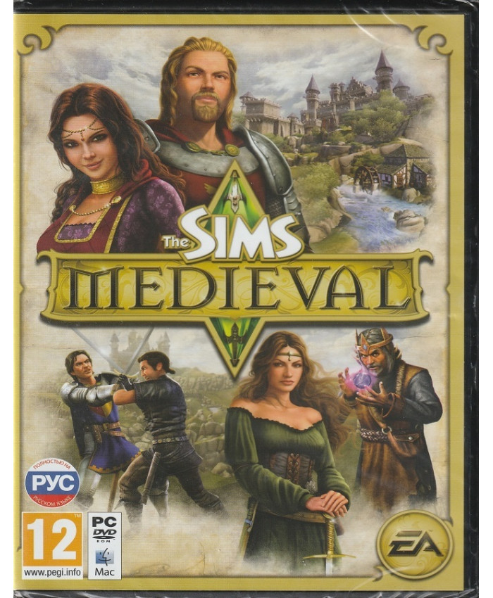 игра The Sims Medieval  Русская версия (PC-DVD)