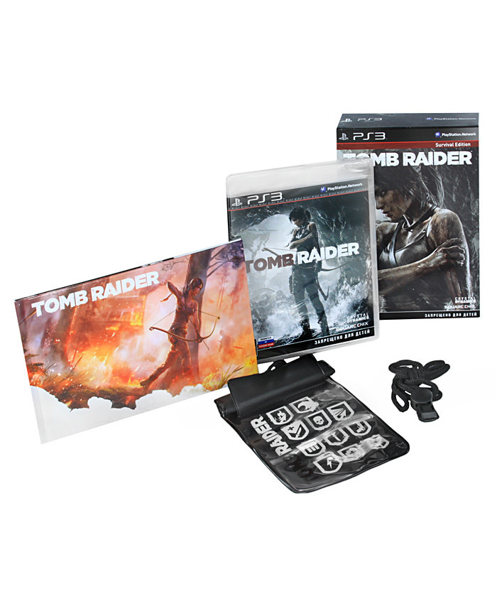 игра Tomb Raider Survival Edition (PlayStation 3, Русская версия)