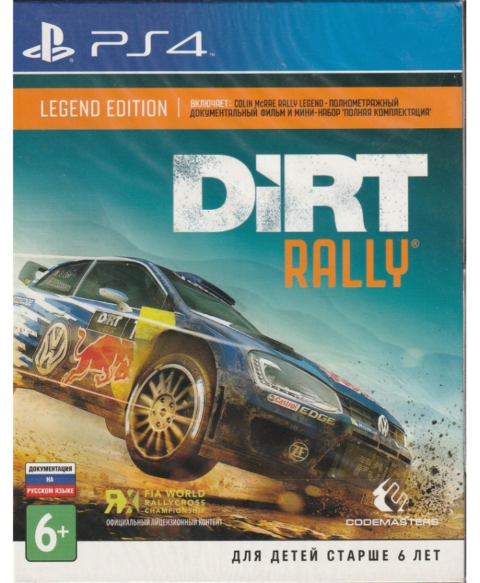 игра Dirt Rally Legend Edition (PlayStation4, русская версия)