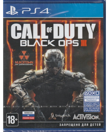 игра Call of Duty: Black Ops 3 (PlayStation4, русская версия)