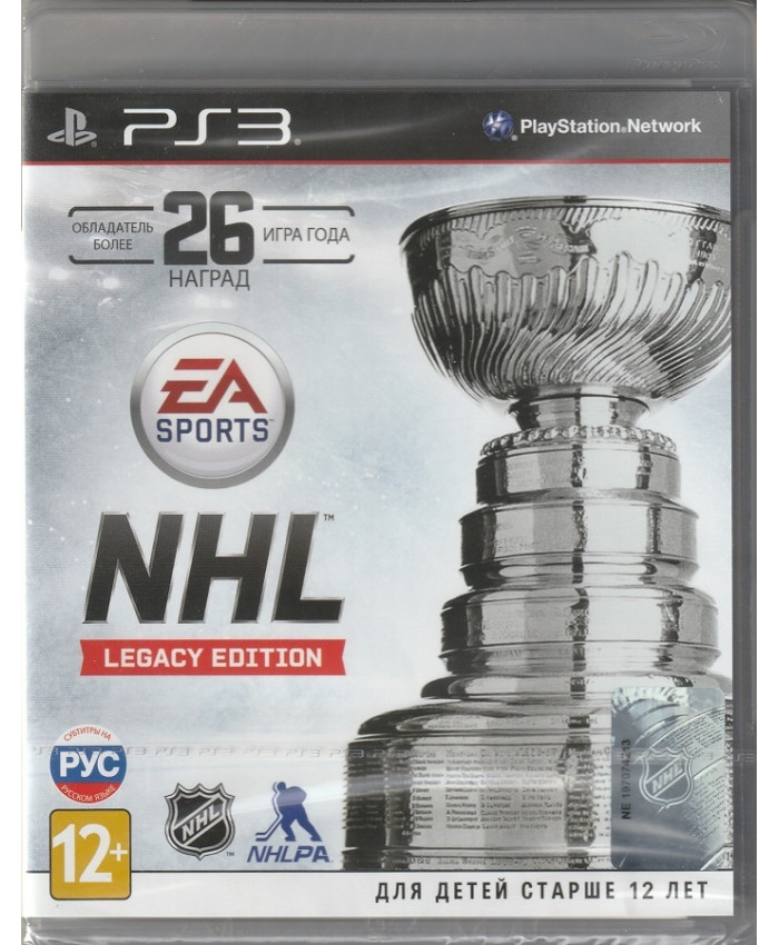 игра NHL 16 Legacy Edition (PlayStation3, русские субтитры)