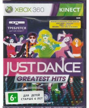 игра Just Dance Greatest Hits (Xbox 360, английский язык)