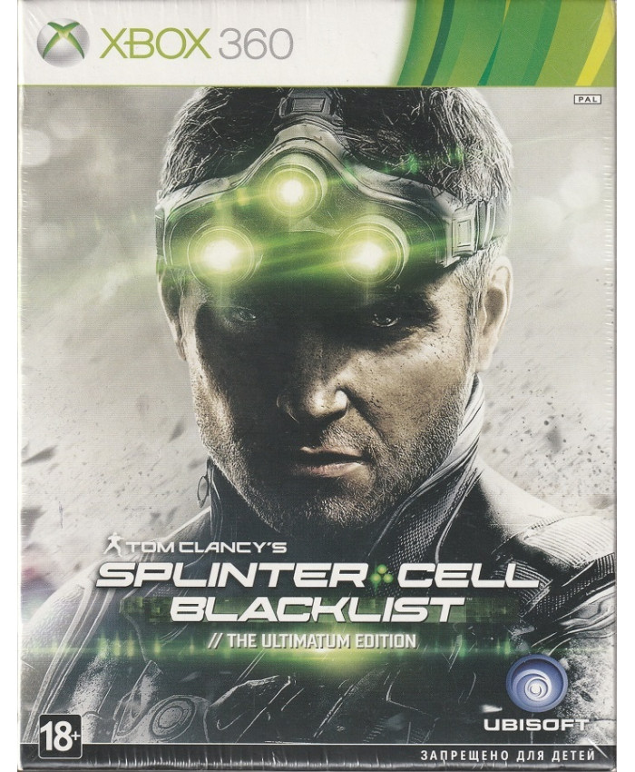 игра Tom Clancy's Splinter Cell: Blacklist The Ultimatum Edition (Xbox 360, русская версия)