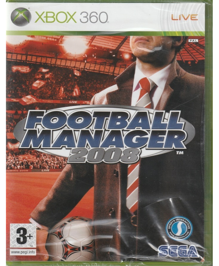 игра Football Manager 2008 (Xbox 360)