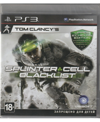 игра Tom Clancy's Splinter Cell Blacklist Upper Echelon Edition Русская версия (PS3)