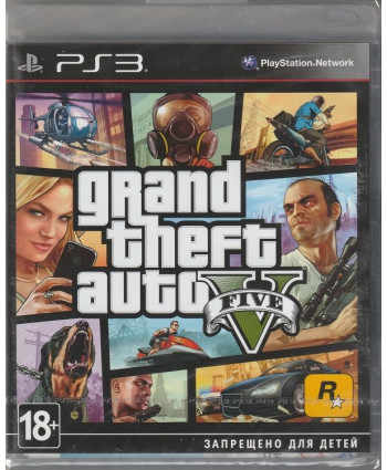 игра GTA: Grand Theft Auto V Русская Версия (PS3)