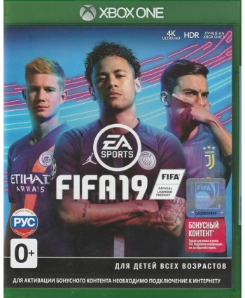 игра Fifa 19 Русская версия (Xbox One)
