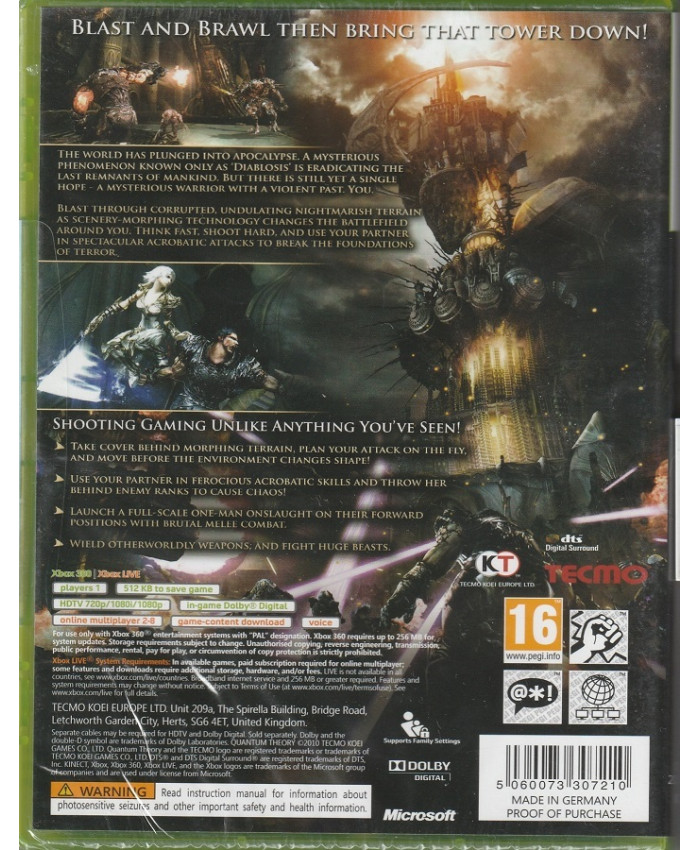 игра Quantum Theory (Xbox 360)