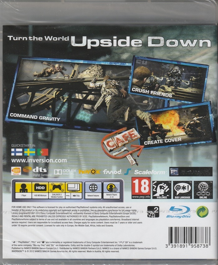 игра Inversion (PS3)