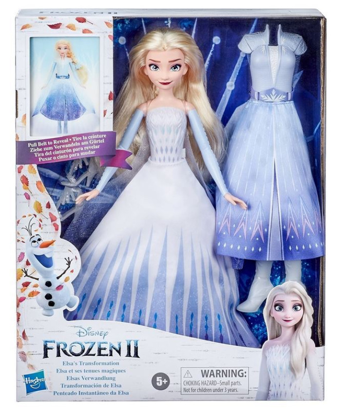 Кукла Disney Frozen Холодное Сердце 2 Эльза в королевском наряде E9420/E7895