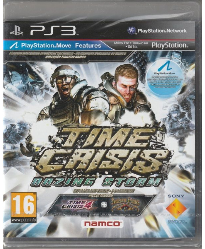 игра Time Crisis: Razing Storm для PlayStation Move (PS3)