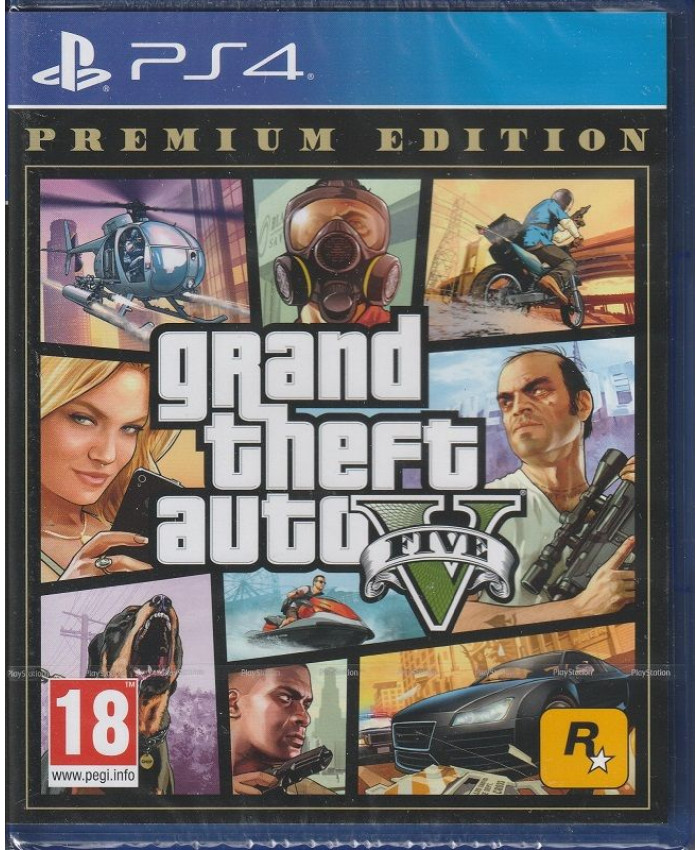 GTA: Grand Theft Auto V Premium Edition (PS4)