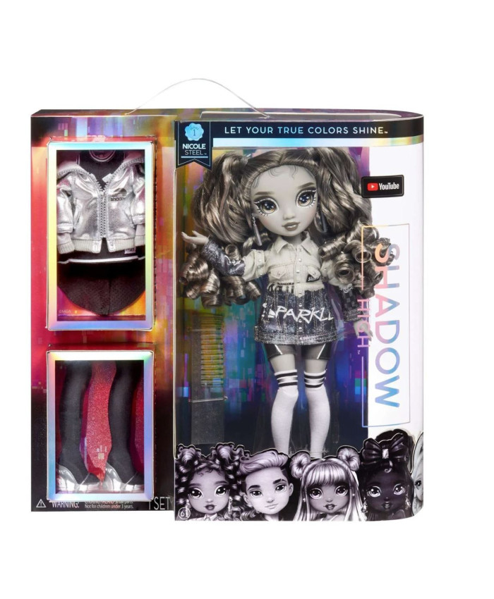Кукла Shadow High Series 1 Nicole Steel 583585EUC