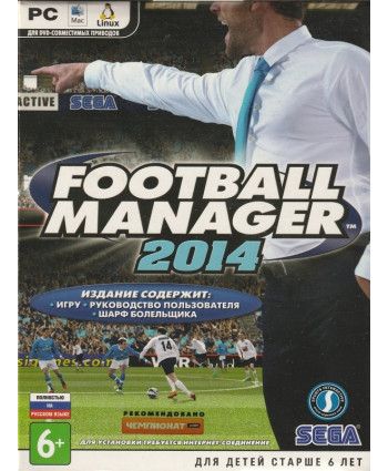 Football Manager 2014 Русская Версия Box (PC)