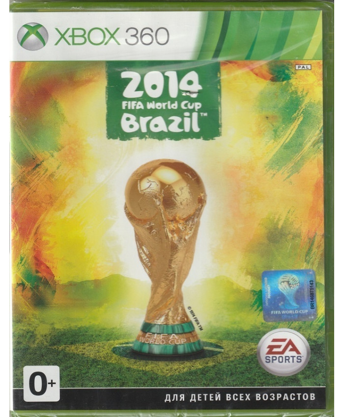 игра 2014 Fifa World Cup Brazil (Xbox 360, Английский язык)