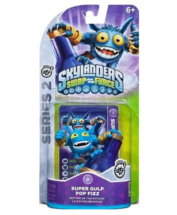 Skylanders Swap Force Интерактивная фигурка Super Gulp Pop Fizz