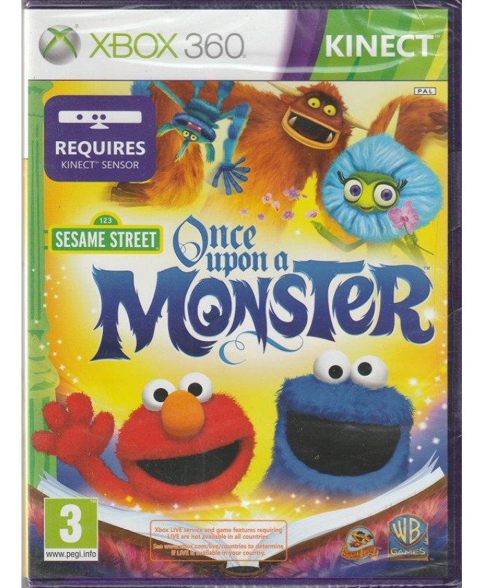 Sesame Street: Once Upon a Monster для Kinect (Xbox 360)