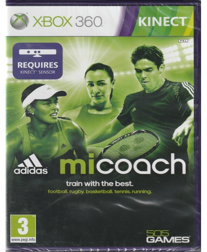 игра Adidas miCoach для Kinect (Xbox 360, Английский язык)